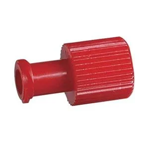 Red Cap Replacement Luer Cap, Dual Function by B Braun Medical
