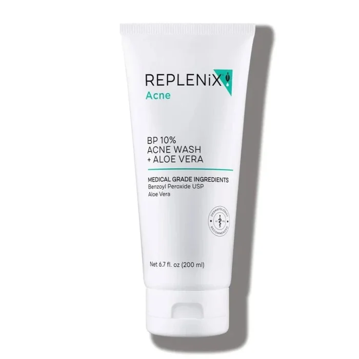 Replenix BP 10% Acne Wash + Aloe Vera