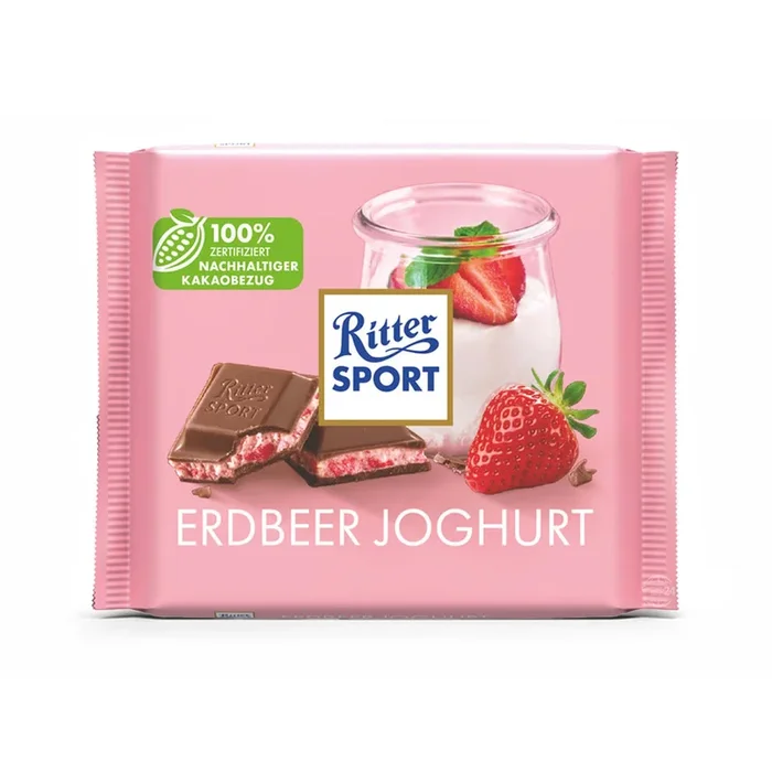 Ritter Sport Erdbeer Joghurt 3.5oz