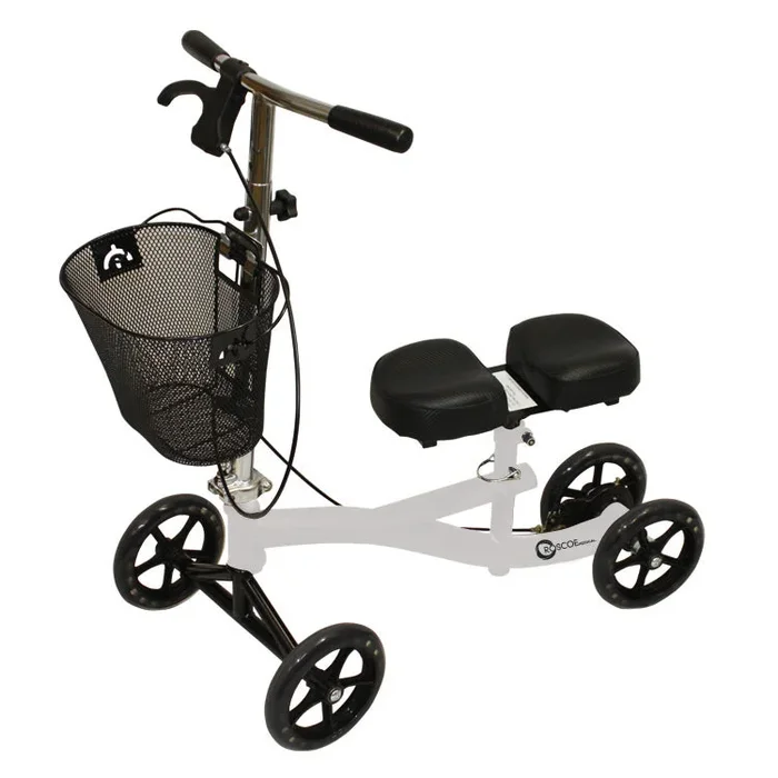 Roscoe Medical Knee Scooter White