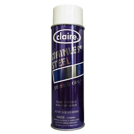 Saalfeld Redistribution Claire Stainless Steel Cleaner Liquid 15 oz. Can Citrus Scent – CL841