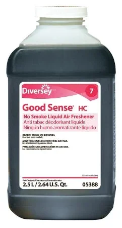 Saalfeld Redistribution Good Sense HC Deodorizer Alcohol Based Liquid Concentrate 2.5 Liter Bottle Fresh Scent – 905388