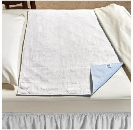Salk Inc CareFor Economy Underpad with Tuckable Flaps 32 X 36 Inch Reusable Polyester / Rayon Heavy Absorbency – 1977