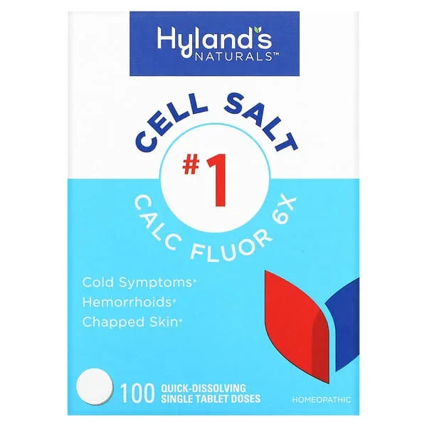 SALL DE CELILES DE HYLAND #1 Calc Fluor 6x 100 tabletas