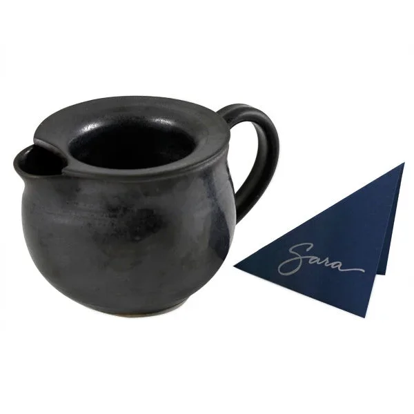 Sara Bonnyman Pottery Anniversary Slate Moss Scuttle (Large) #10068082