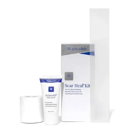 Scar Heal RejuvaskinScar Heal Scar Management Kit Silicone / Gel 1 X 5 X 9 Inch – 21509