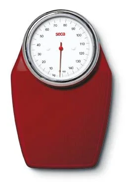 Seca Seca 760 Mechanical Floor Scale Dial 320 lbs. / 150 kg Red Mechanical – 7601128008