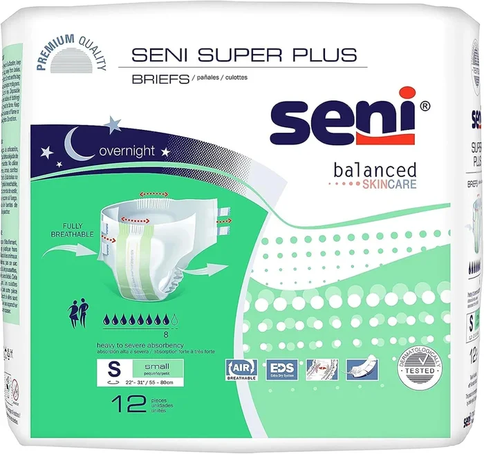 Seni Super Plus Briefs – Heavy Absorbency