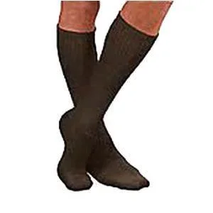 SensiFoot Knee-High Mild Compression Diabetic Sock Large, Brown