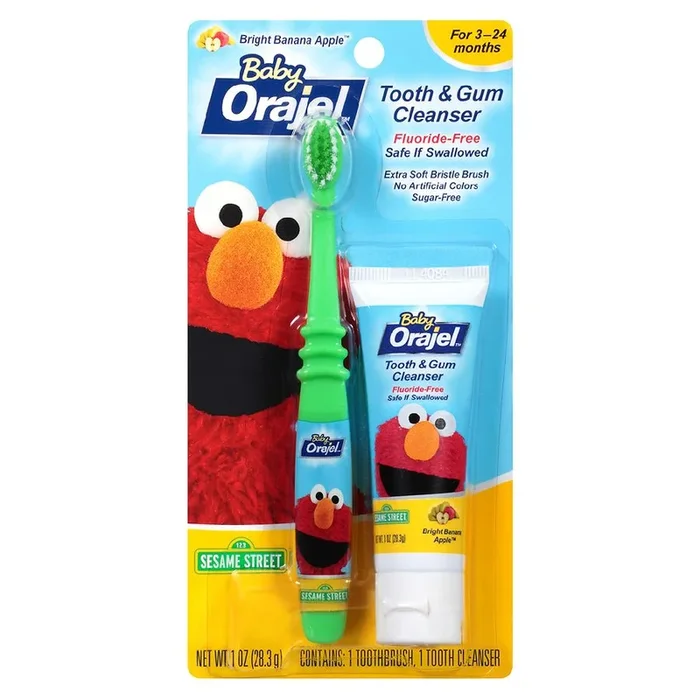 Set de el limpiador de chicle de dientes de diente de orajel