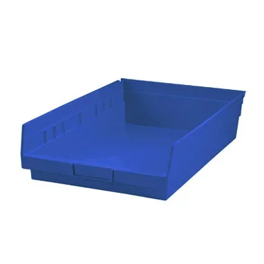 Shelf Plastic Bin Fits Neatly Inside Cart, 11x4x18