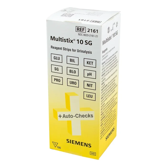 Siemens Multistix 10 SG Urinalysis Reagent Test Strips