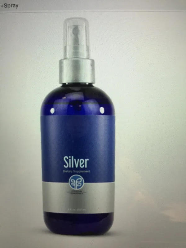Silver 10 parts per million of elemental silver and purified water.