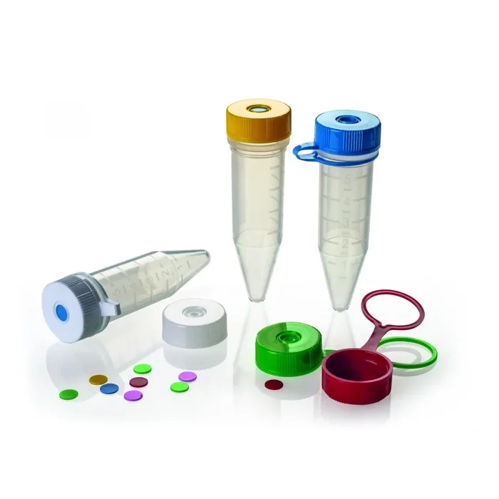 Simport Scientific MacrewTube Microcentrifuge Tube Conical Bottom Plain 62 mm Length 5 mL Amber Screw Cap Polypropylene Tube – T365-5TA