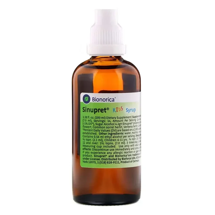 Sinupret Kids Syrup, Sinus Respiratory & Immune Support