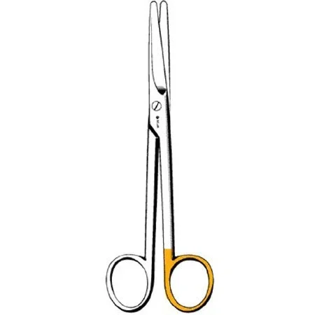 Sklar Sklarcut Dissecting Scissors Mayo 5-1/2 Inch Length OR Grade Stainless Steel NonSterile Finger Ring Handle Straight Blunt/Blunt – 15-3550