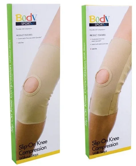 Slip-On Knee Compression Sleeve by Body Sport