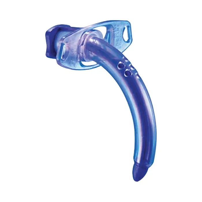 Smiths Medical ASD, Inc. BLUselect Tracheostomy Tube with Wedge & Decan Cap, Uncuffed, Fenestrated, Size 8.0