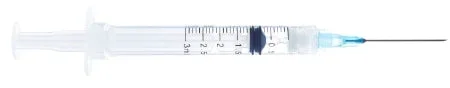 Sol-Millennium Medical Sol-Care Syringe with Hypodermic Needle 3 mL 23 Gauge 1 Inch Detachable Needle Retractable Needle – 100077I