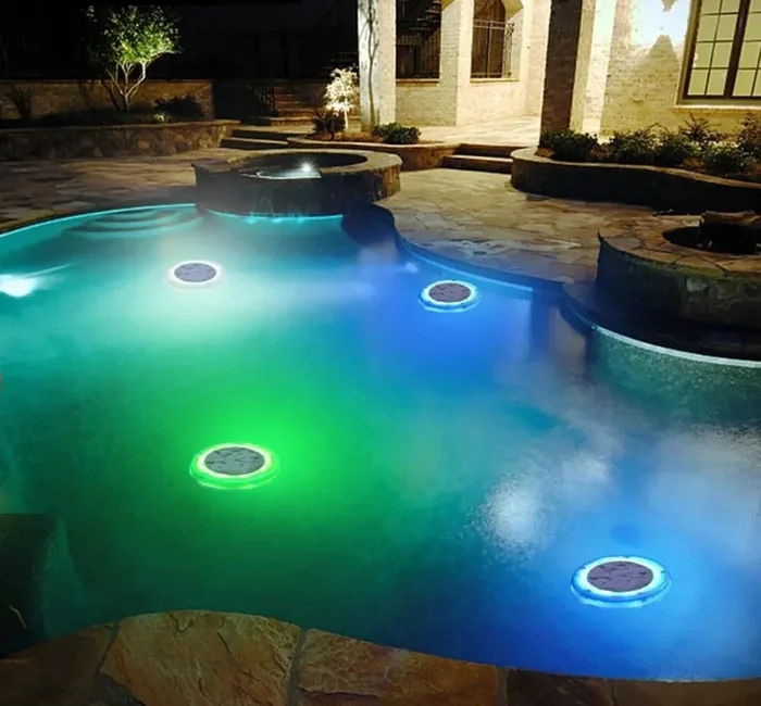 Solar Floating Pool Lights Floating Lights Garden Decoration Pool Lights Swimming Pool Party Night Light For Yard Pond Pool Blue