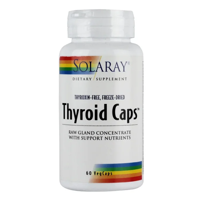 Solaray Thyroid Caps (60 count) #12340