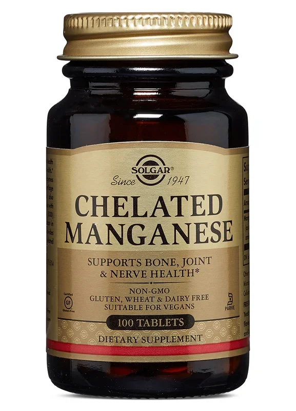 Solgar Chelated Manganese Tablets