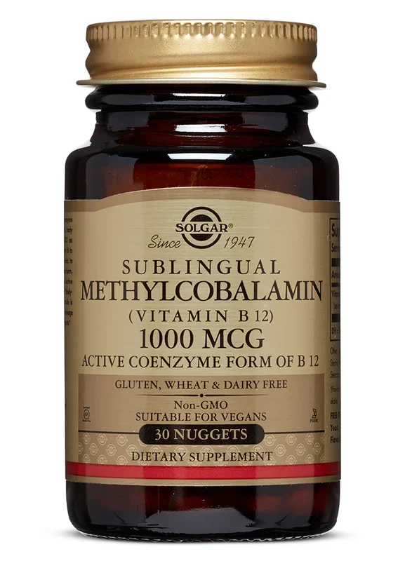 Solgar Methylcobalamin (Vitamin B12) 1000 mcg Nuggets