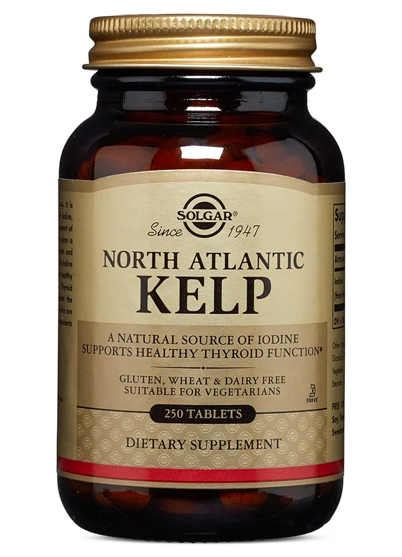 Solgar North Atlantic Kelp tabletas