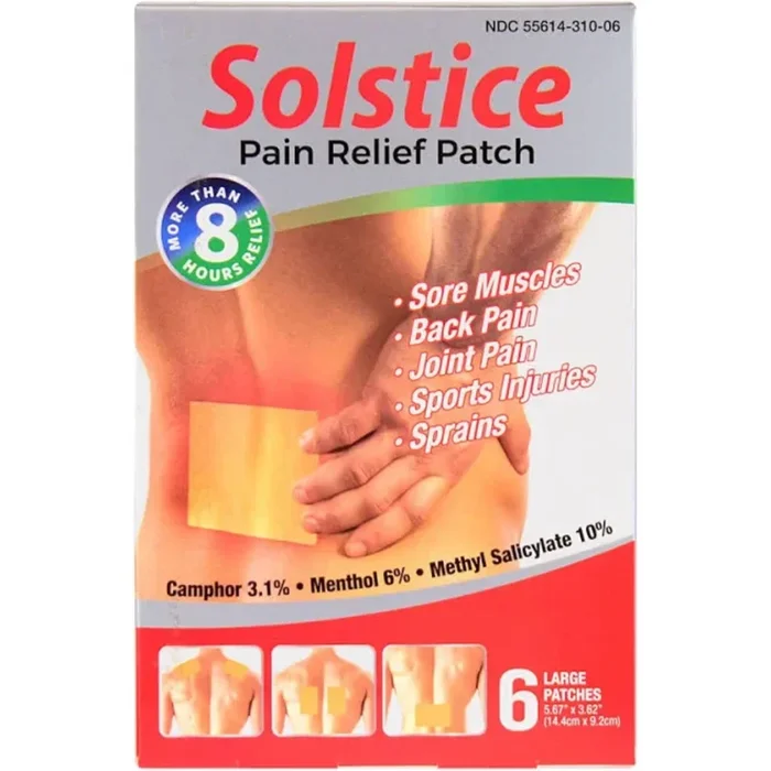 Solstice Pain Relief Patch (6 patches) #10089693
