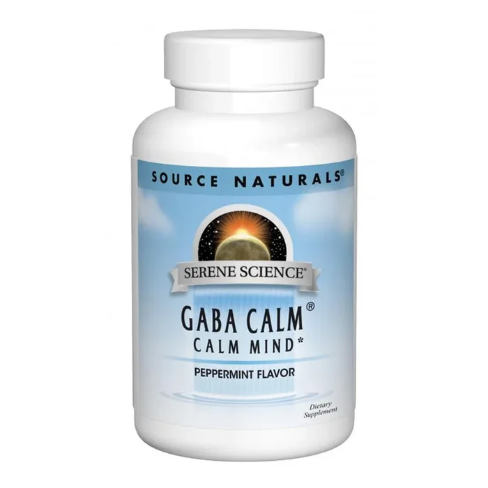 Source Naturals GABA Calm Peppermint Sublingual Tabs (30 count) #23131