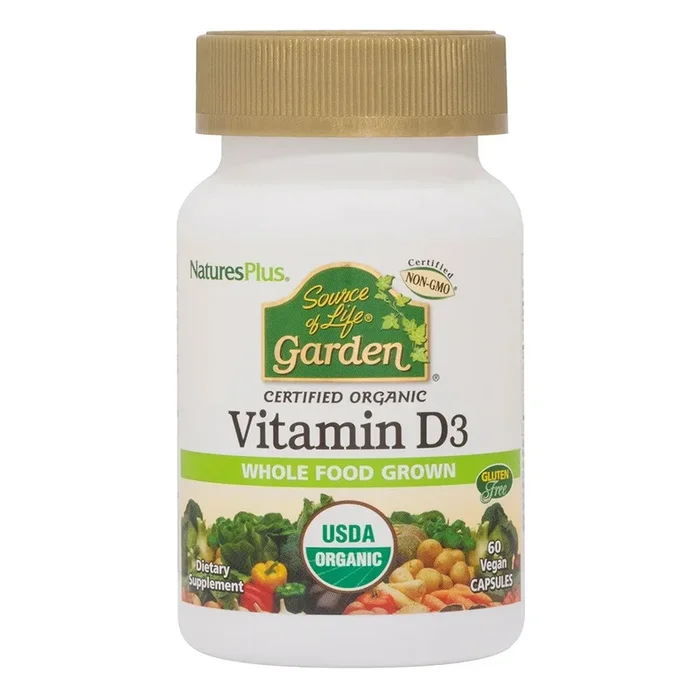 Source of Life Garden Vitamin D3 Capsules