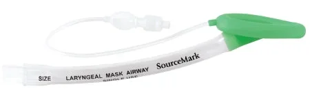 Sourcemark SourceMark Laryngeal Mask Pediatric / Adult User Size 3 Green ABS Plastic / Polycarbonate / Silicone Sterile Disposable – 312
