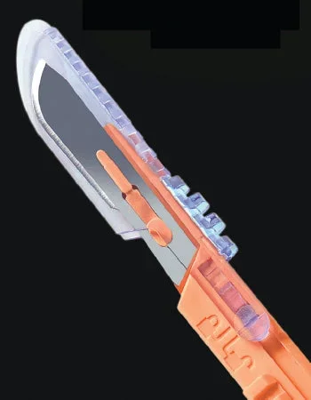 Southmedic Personna Plus Safety Scalpel Size 20 Polymer Coated Blade Plastic Handle Sterile Disposable – 73-9020