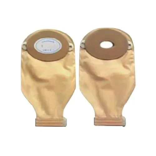 Special Adult Post-Op Drain Pouch 7/8″ X 1-1/4″ Oval Pre-Cut Opening Flush Cut Deep Convex, Roll-Up