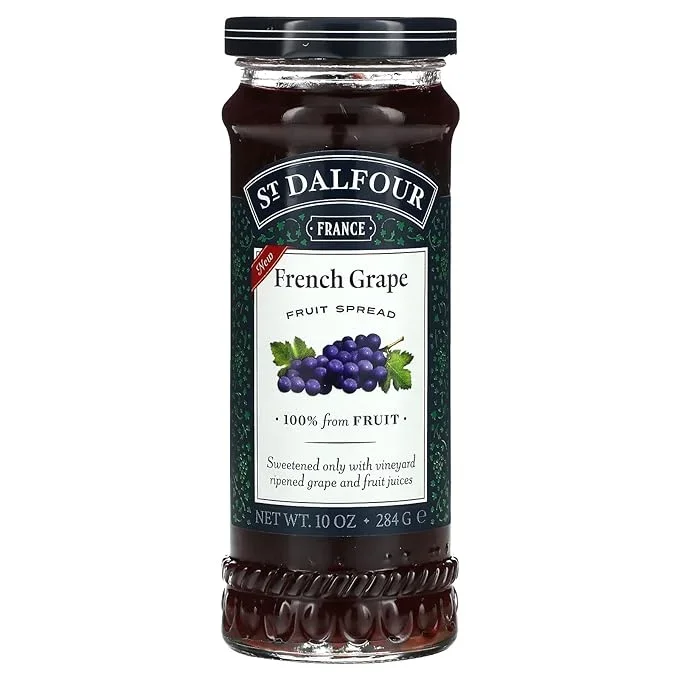 St. Dalfour Jalea de uva francesa 10 oz