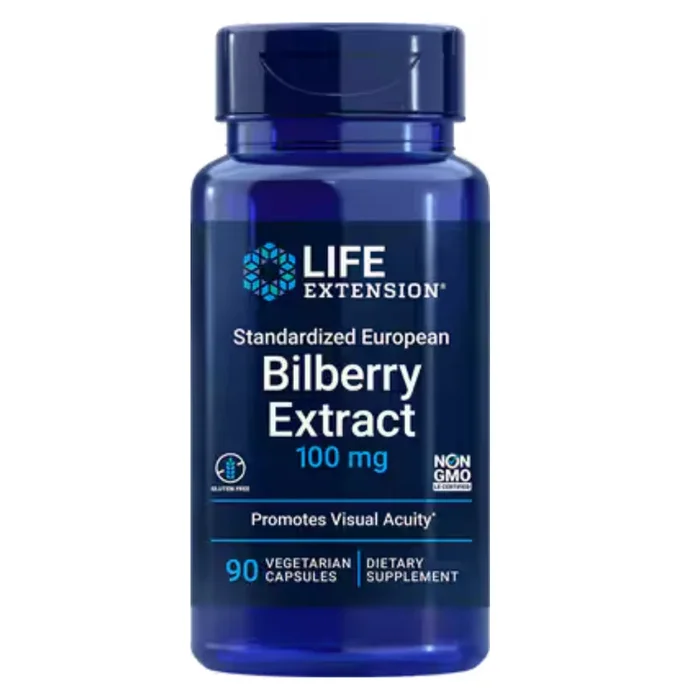 Standardized European Bilberry Extract 100 MG