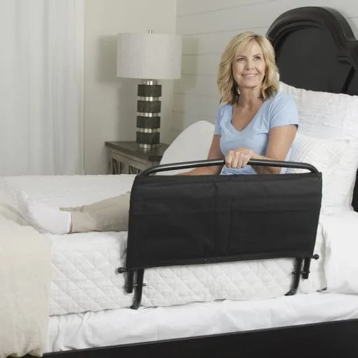 Stander 30” Safety Bed Rail & Padded Pouch