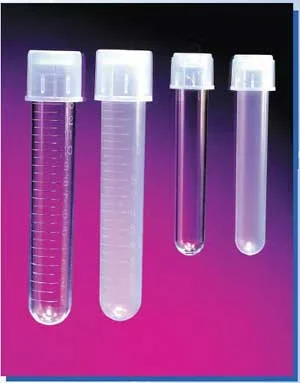 Stockwell Scientific Culture Tube Round Bottom Plain 12 X 75 mm 5 mL Without Color Coding Dual Position Snap Cap Polypropylene Tube – 8586