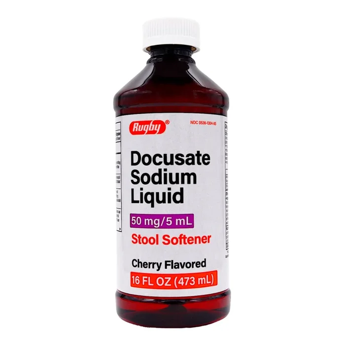 Stool Softener Cherry Flavor Liquid