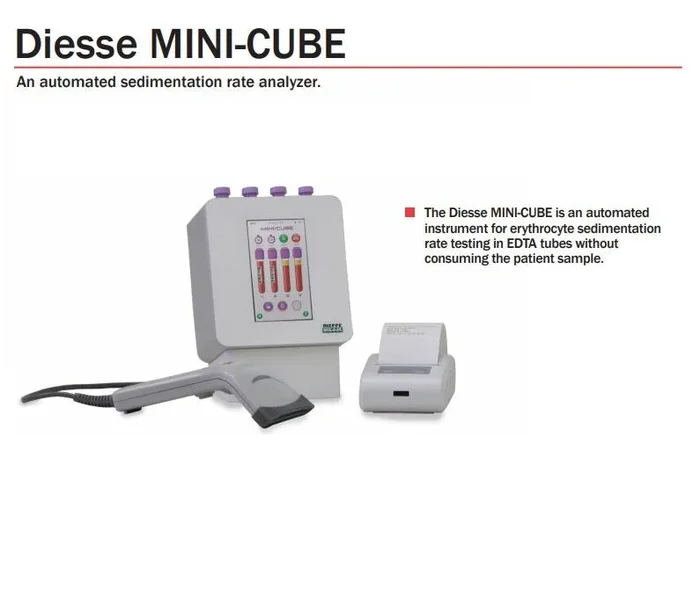 Streck Laboratories Transponder 1000 Tests For Diesse MINI-CUBE ESR Analyzer – 240404