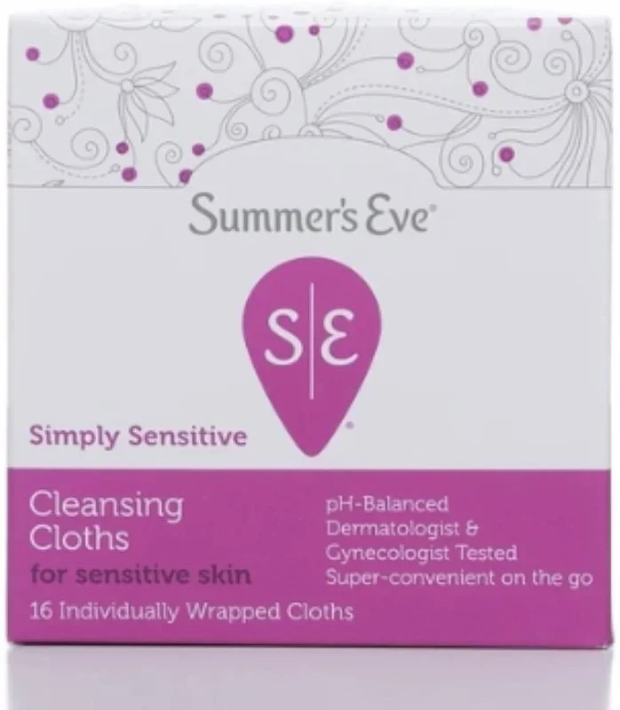 Summers Eve Feminine Cleansing Cloth 16ct