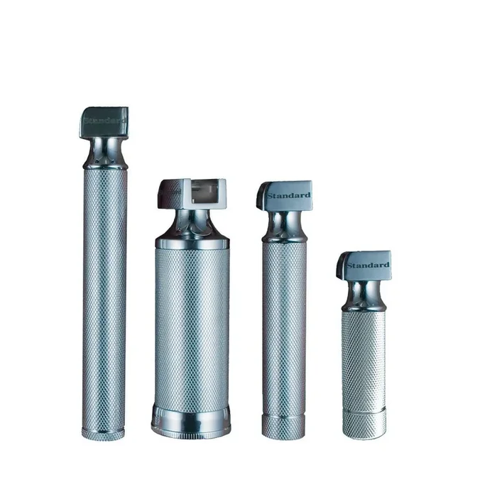 Sun Med Battery Handle Stainless Steel, Penlite, Conventional Waterproof Conventional Blades, 2 AA Battery – 5-0237-91