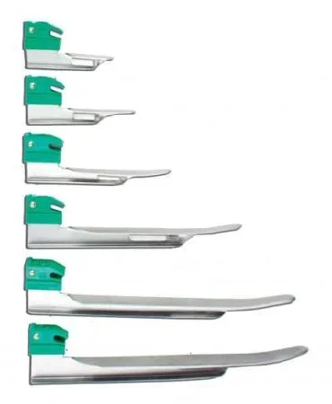 Sun Med GreenLine / D Laryngoscope Blade Miller Size 2 Child – 5-5333-02