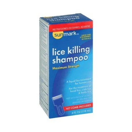 Sunmark Lice Shampoo 4 oz. Bottle Scented