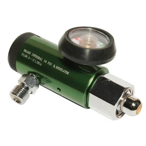 Sunset HCS CGA 540 Style Oxygen Regulator, 0-15 LPM – Certified Pre Owned