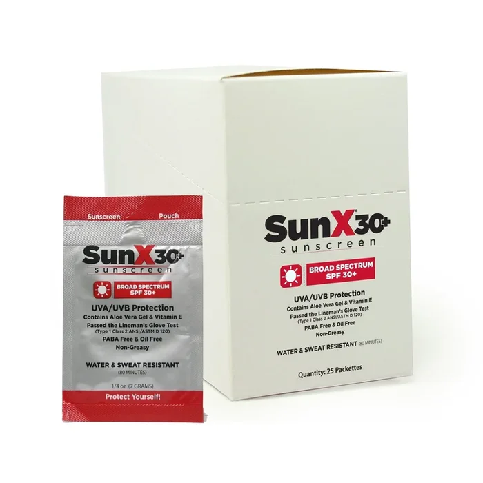 SunX 30+ Sunscreen With Dispenser Box