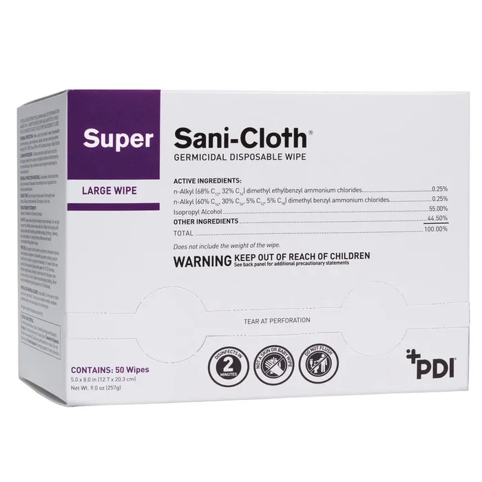 Super Sani-Cloth Surface Disinfectant Wipe