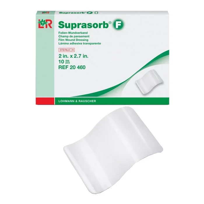 Suprasorb F Transparent Film Dressing, 2″ x 2.75″