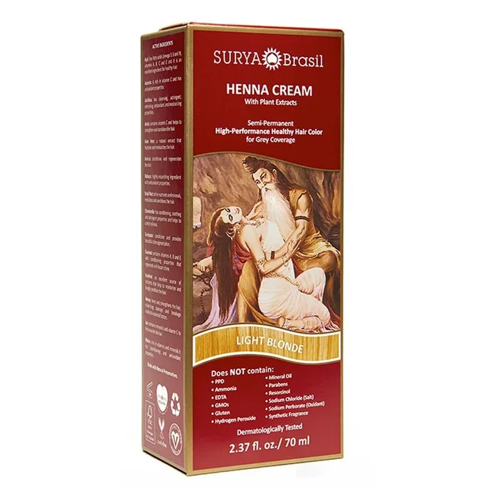 Surya Brasil Light Blonde Henna Hair Color (2.31 oz) #10078029