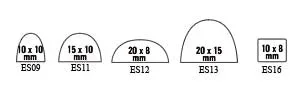 Symmetry Surgical Bovie LEEP/LLETZ Electrode Kit 5 Most Popular Tungsten Wire Loop Disposable Sterile – ESLK